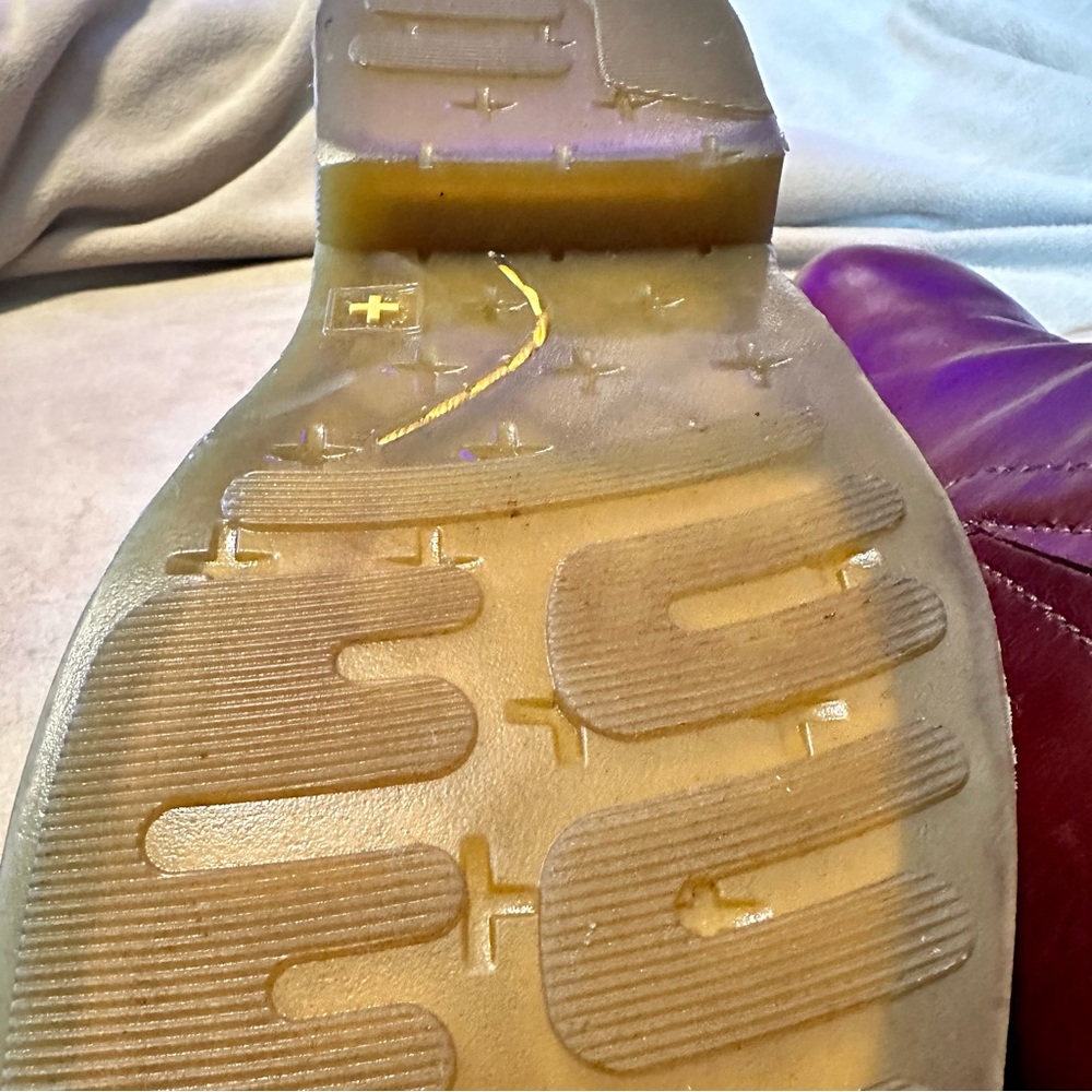 Dr. Martens Saul Mens Leather Slip On Loafers Size US 11 Cognac - Picture 7 of 8